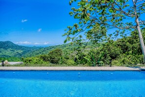Pool - Jungle estate with mountain views, private pool, open-concept, & AC - dogs ok (Lagunas)