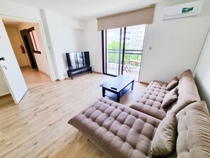 Standard Apartment | Living area | TV - Home Sweet Home Apartment (Larnaca)