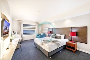 尊贵公寓 | 1 多间卧室、笔记本电脑工作区、熨斗/熨衣板、免费 WiFi