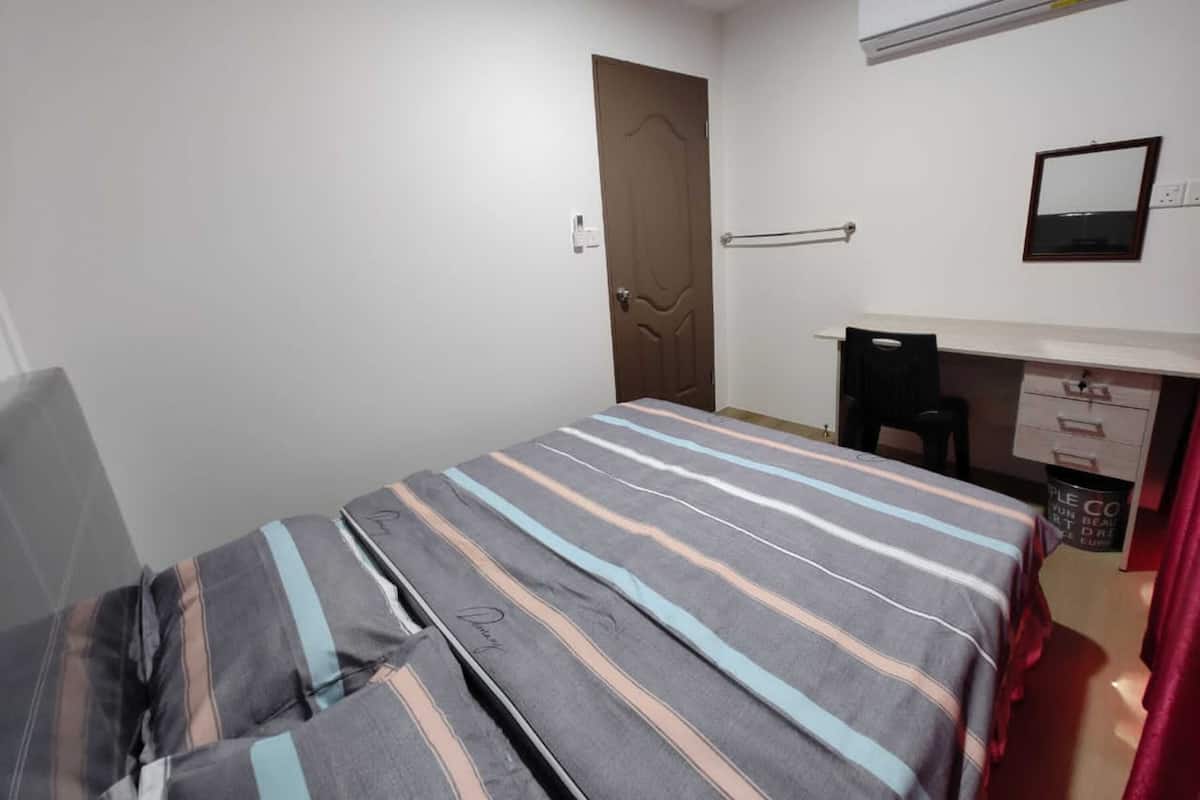 1 bilik tidur, ruang kerja komputer riba, Wi-fi percuma, cadar katil
