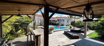 Villa avec piscine sur le Bassin d’Arcachon - La Hume