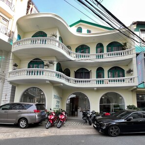 Fassade der Unterkunft