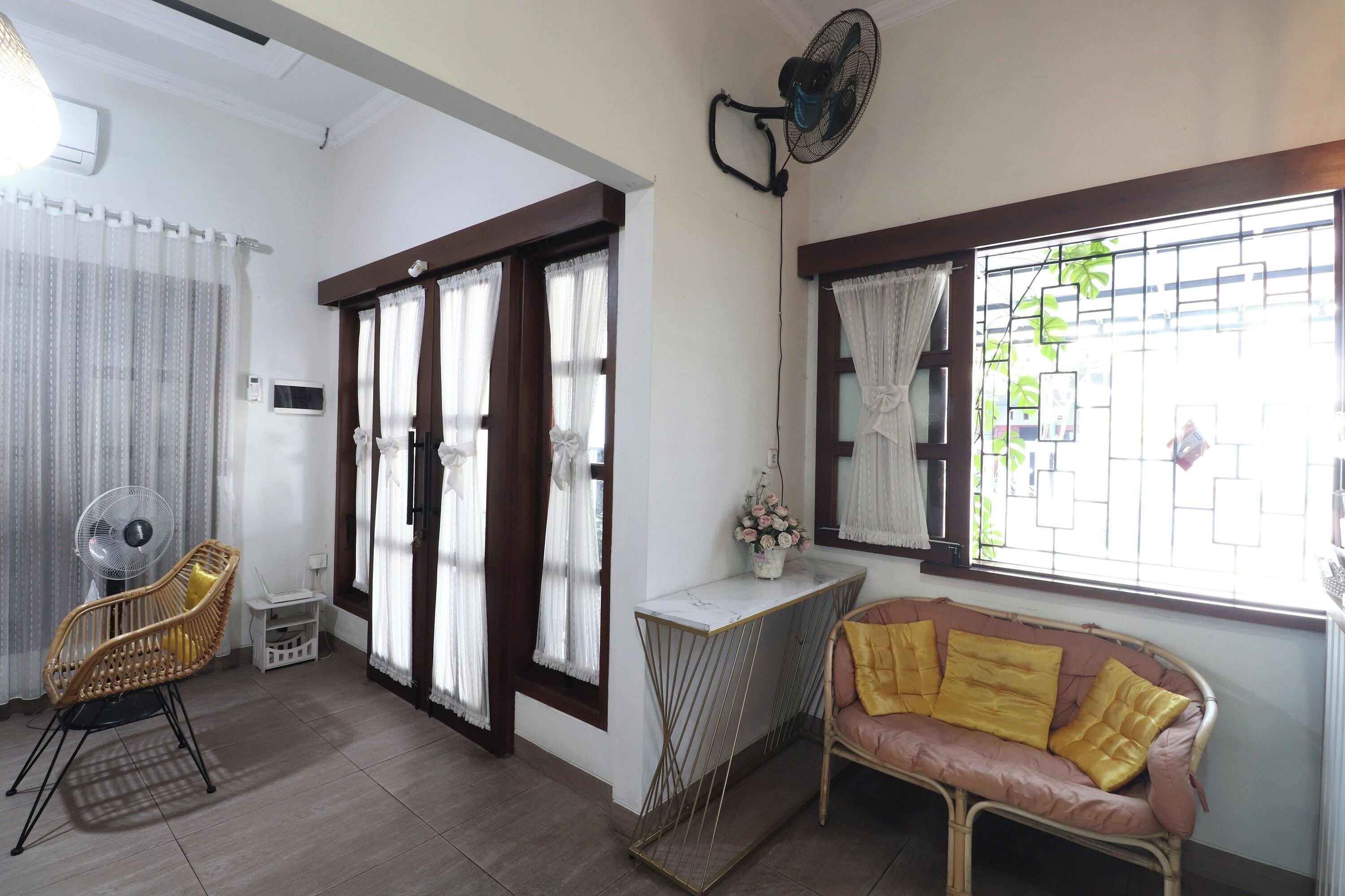 Villa, 3 Bedrooms, Balcony | Living area | Flat-screen TV