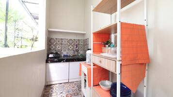Vila, 3 quartos, sacada | Cozinha compartilhada | Chaleira elétrica