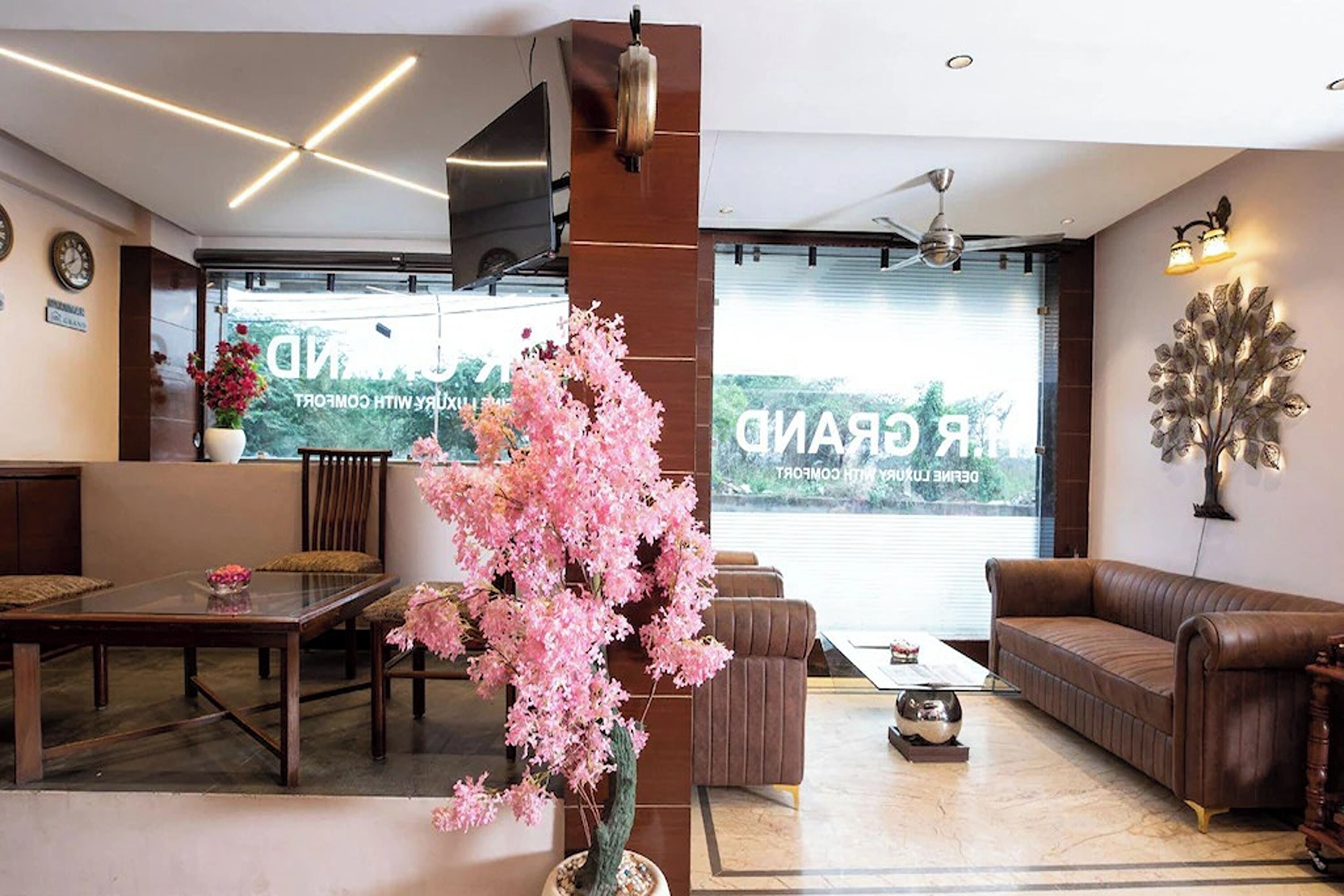 Sala de estar en el lobby