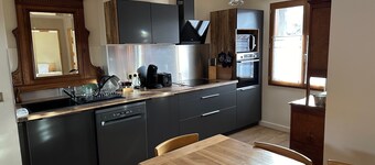 Superb High Alps gßte La Crémesine 130m2 6 people garden large terrace