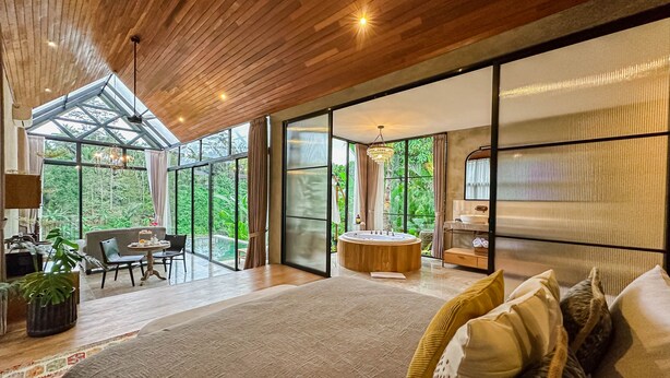 One Bedroom Private Pool Villa with Valley View
