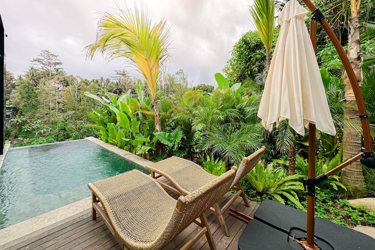 One Bedroom Private Pool Villa with Valley View | 1 bedroom, Egyptian cotton sheets, premium bedding, free minibar items