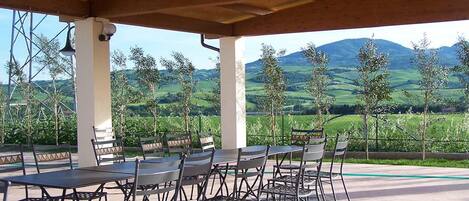 Restauration en plein air