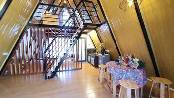 Bungalow có tầm nhìn toàn cảnh | Bếp riêng | Tủ lạnh nhỏ, bếp nấu, nồi cơm, dụng cụ nấu nướng/bát dĩa/dao nĩa