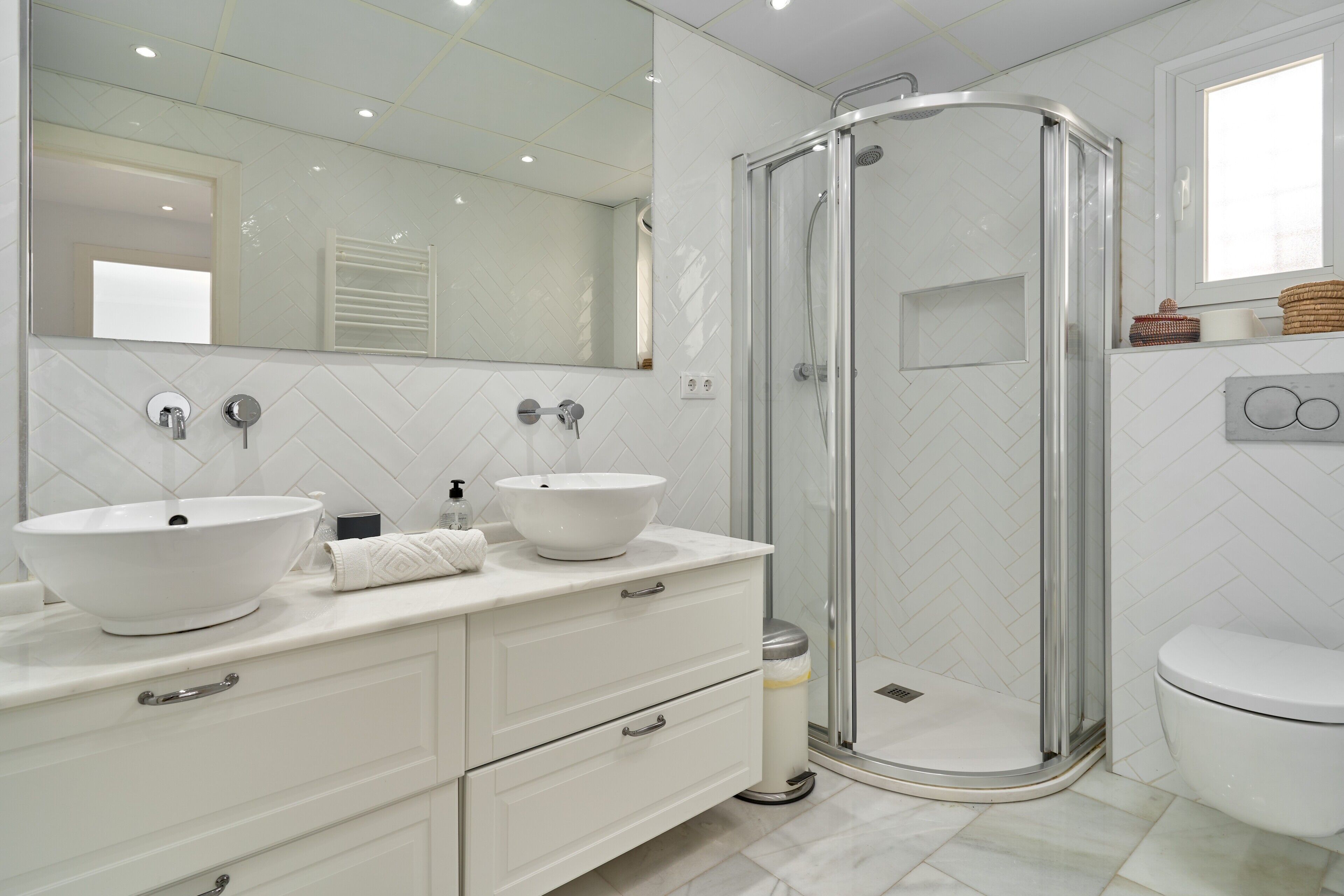 Dusche, Handtücher