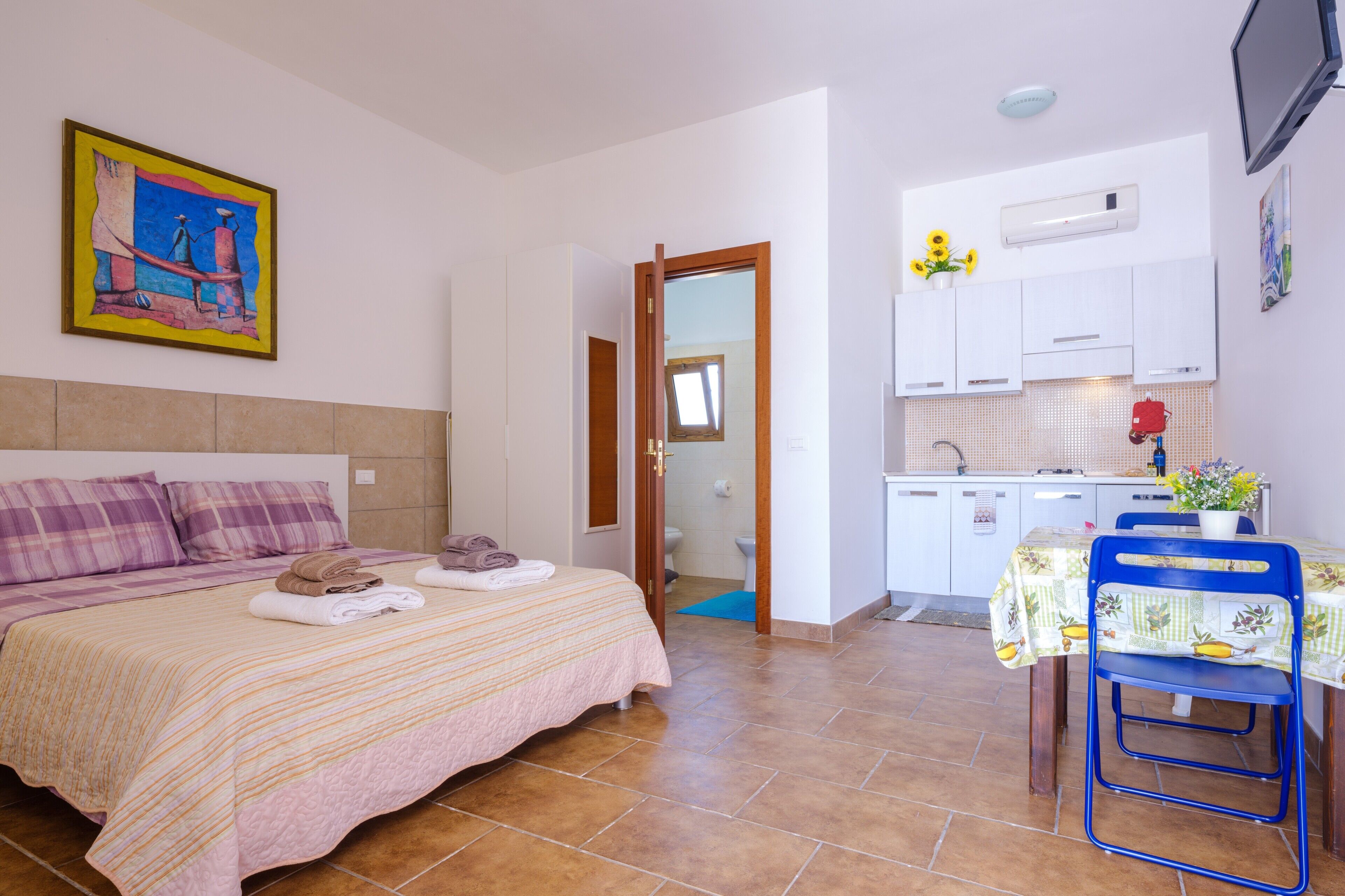 1 chambre, Wi-Fi gratuit, draps fournis