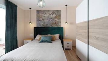 1 chambre, fer et planche Ă repasser, Wi-Fi gratuit, draps fournis