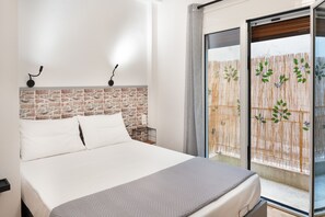 1 habitación, tabla de planchar con plancha, wifi gratis y ropa de cama 