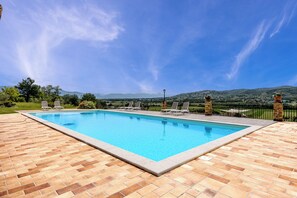 Family Villa, Multiple Bedrooms, Mountainside (Villa San Martino) | Pool | Seasonal outdoor pool - Villa San Martino (Torgiano)