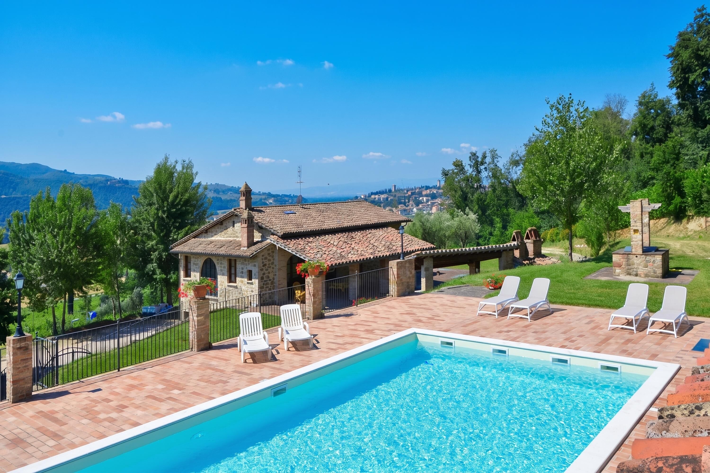 Family Villa, 3 Bedrooms, Microwave, Mountainside (Villa San Martino) | Pool