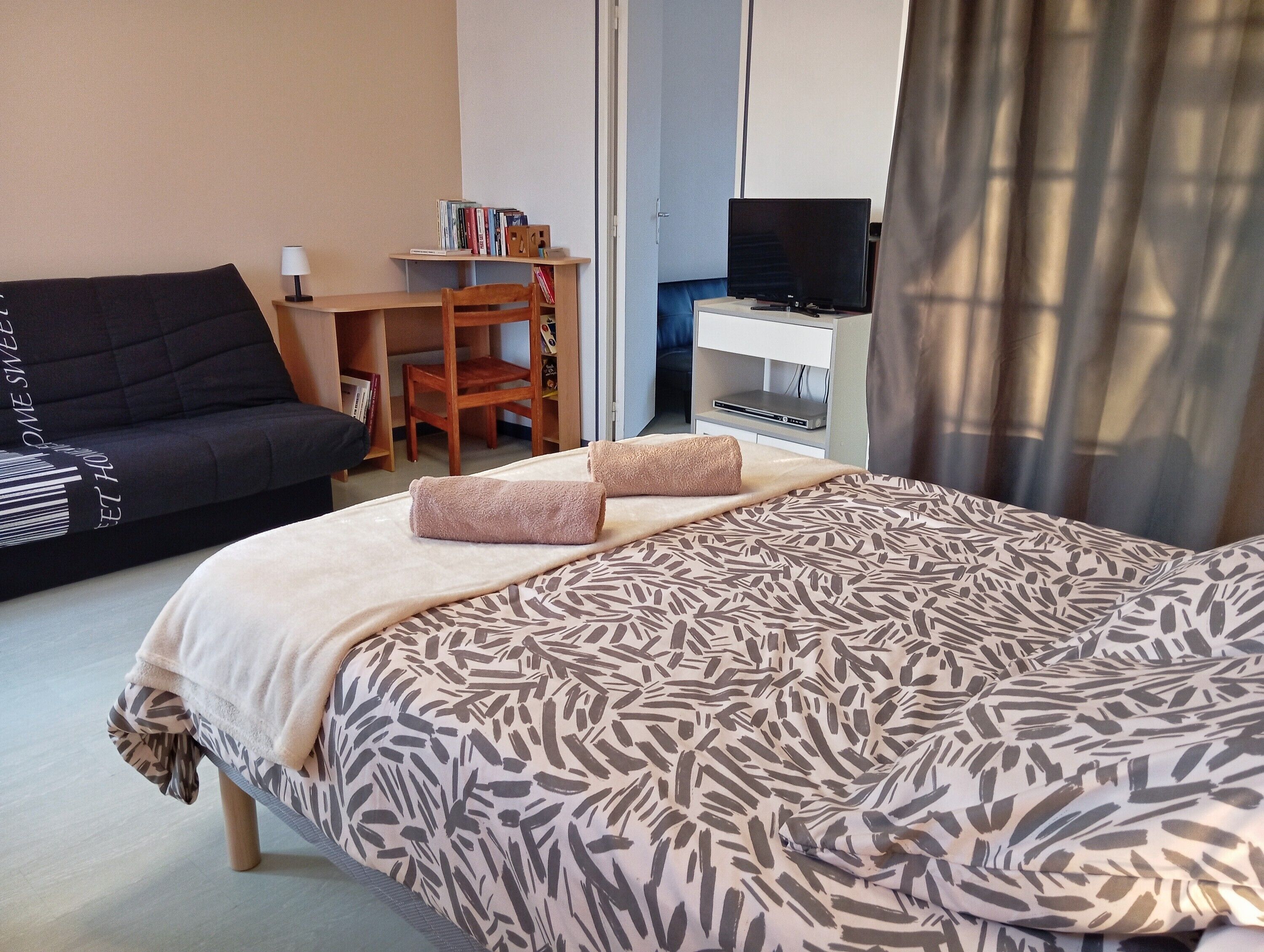 1 Schlafzimmer, Bügeleisen/Bügelbrett, kostenloses WLAN, Bettwäsche