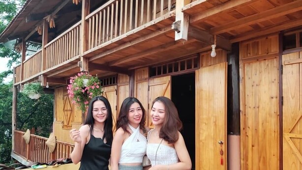 Mặt tiền nơi lưu trú