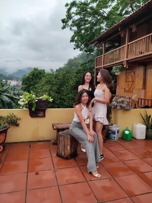 Terrace/patio - Homestay Kha Ban (Cao Bang)