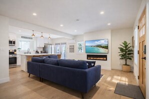 Smart-tv en een kantoor