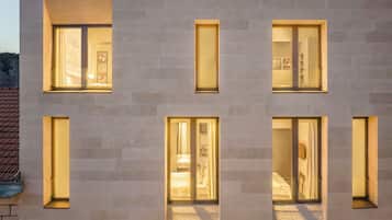 Fassade der Unterkunft