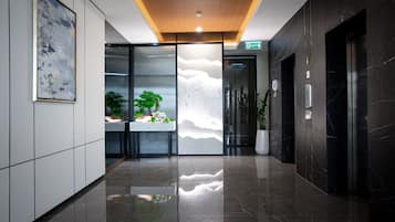 Interior entrance