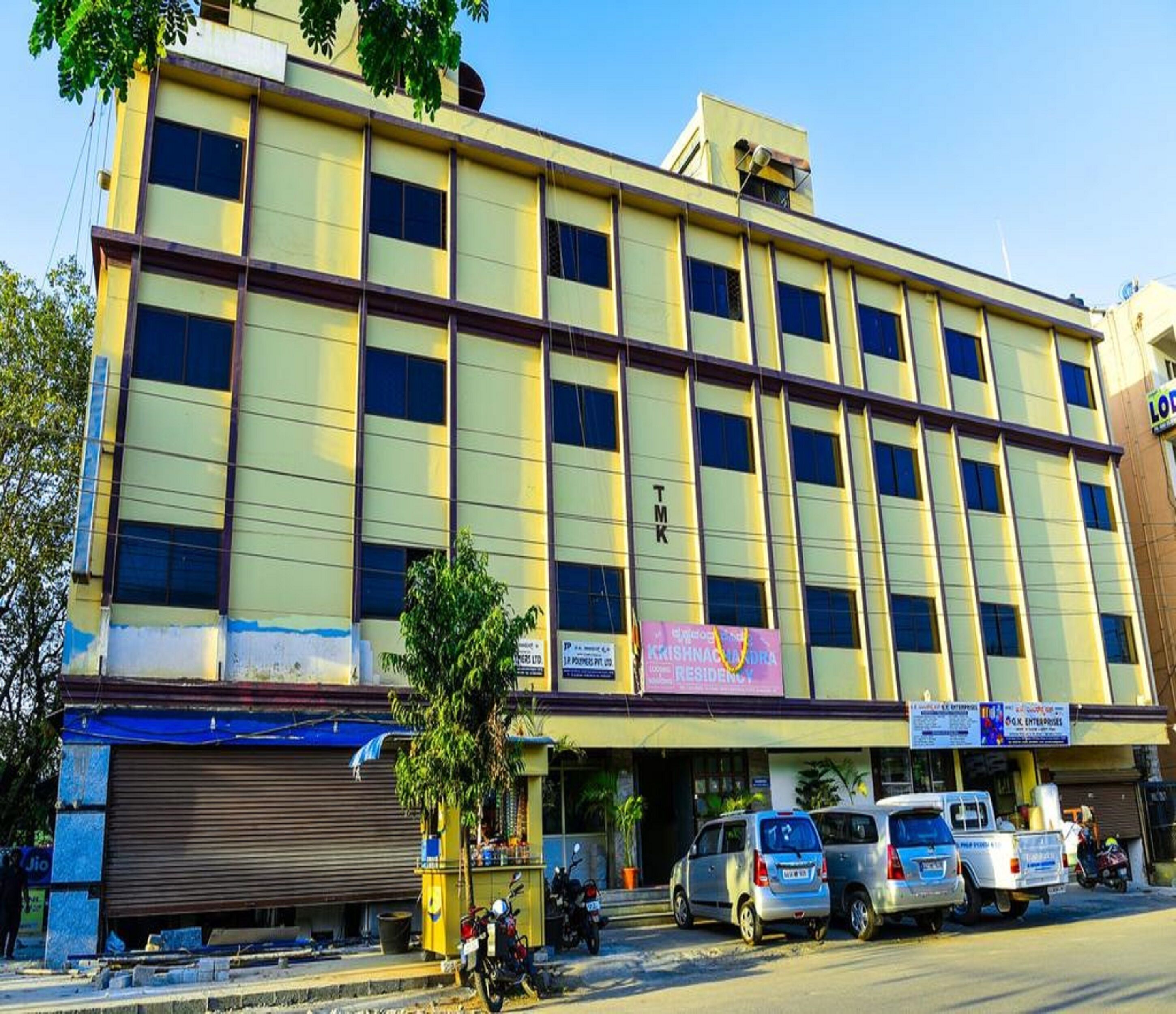 Fassade der Unterkunft