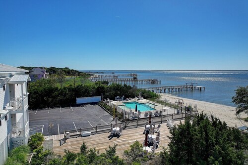 Charming waterfront condo in Southport, perfect for a cozy getaway.