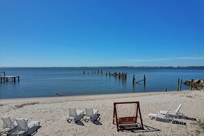 Tæt på stranden