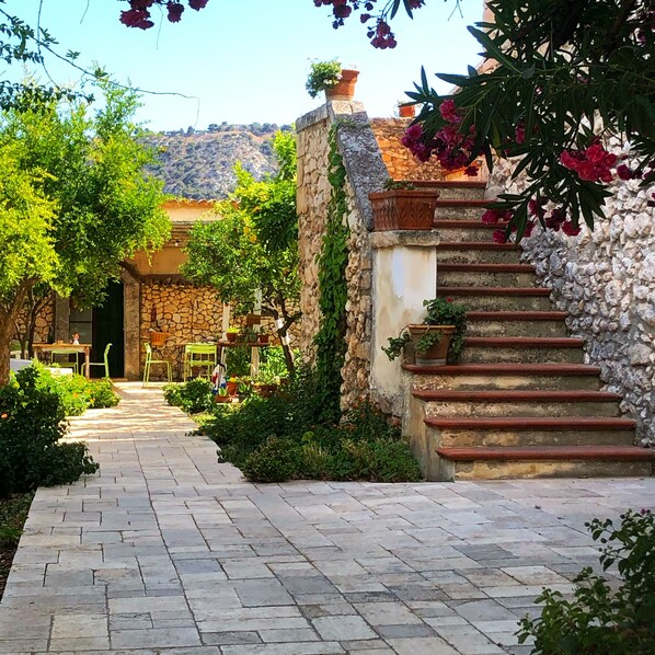 Overnattingsstedets uteområder