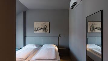 1 kamar tidur, meja kerja, dan Wi-Fi gratis