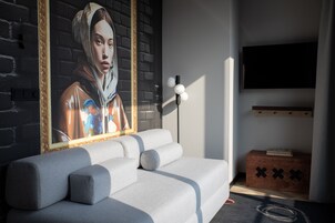 55-inch LED TV with digital channels, TV