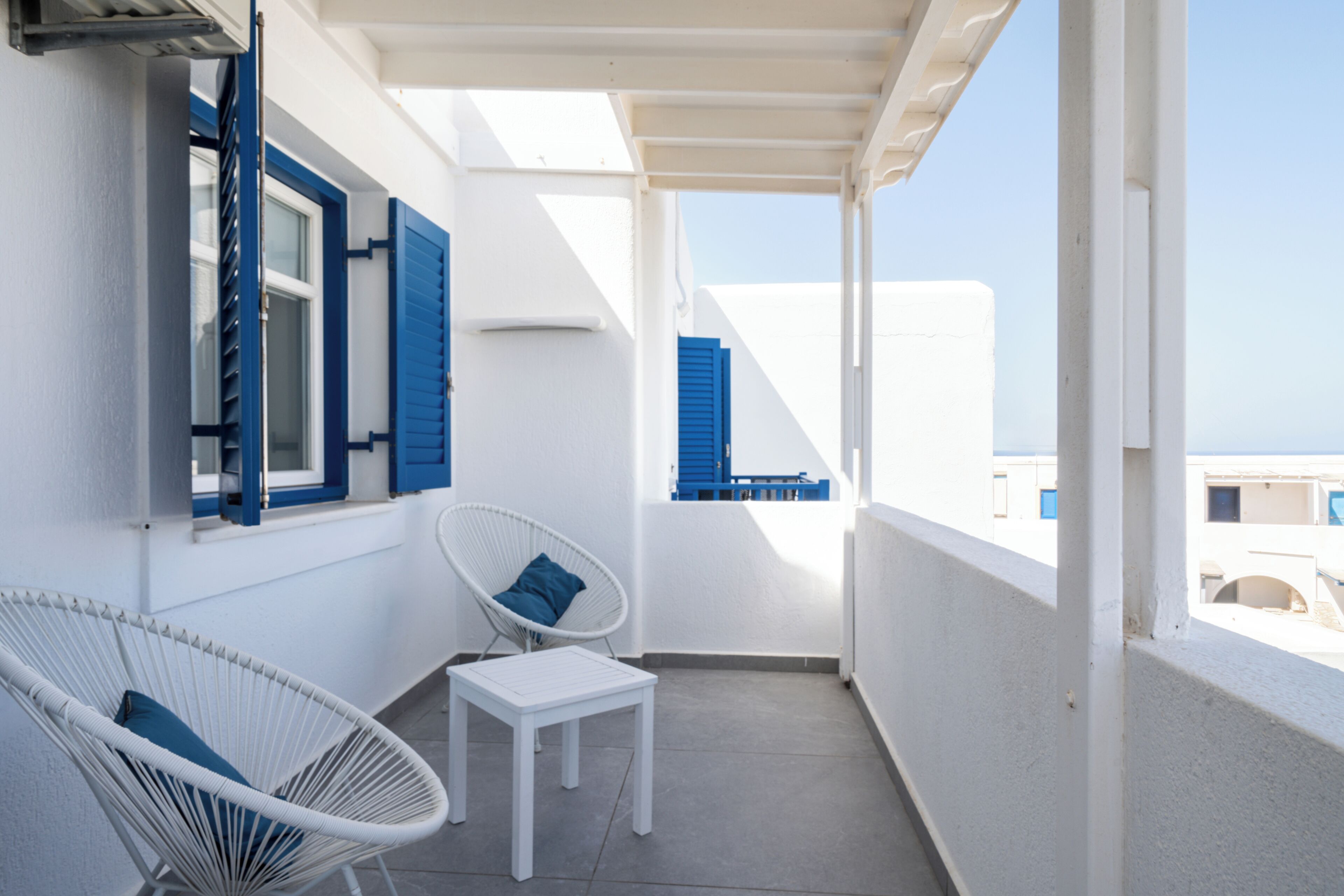Urban Comfort Studio in Naousa, 1st Floor | Strand-/Meerblick