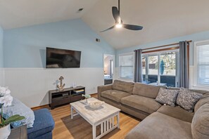 TV, foosball, table tennis