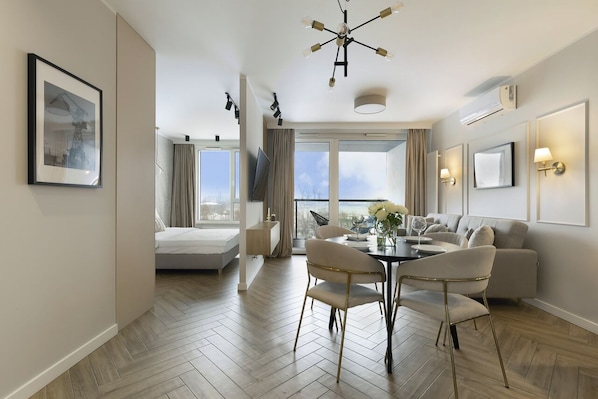 Design-Apartment | Bügeleisen/Bügelbrett, kostenloses WLAN