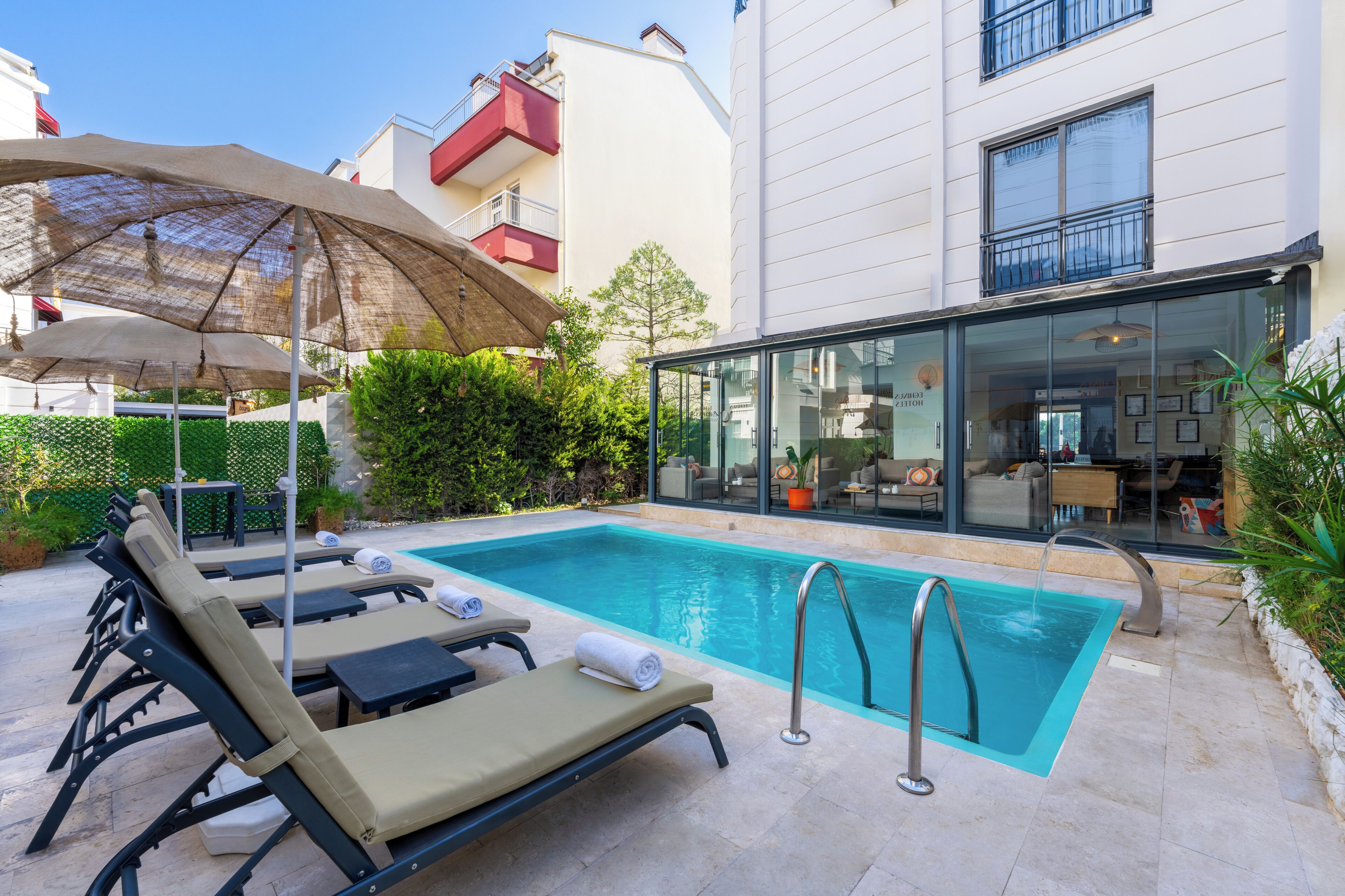 Seasonal outdoor pool