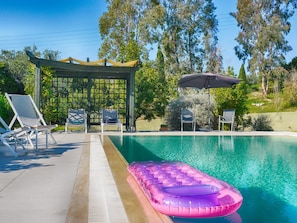Seasonal outdoor pool - Villa Afionas (Corfu)