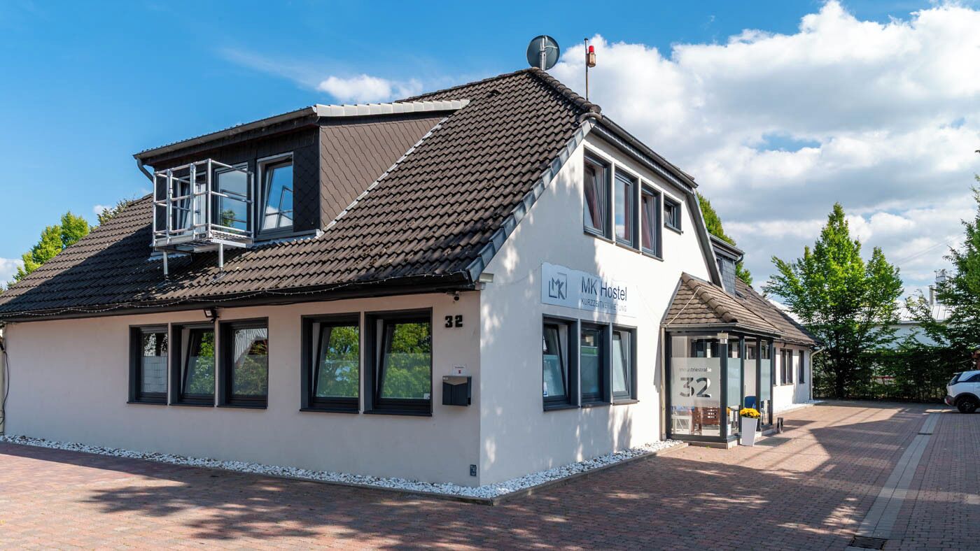 Fassade der Unterkunft