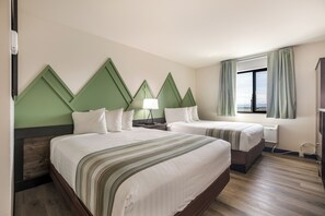 Standard Room, 2 Queen Beds | Desk, free WiFi, bed sheets - Mountain Vista Hotel (West Yellowstone)