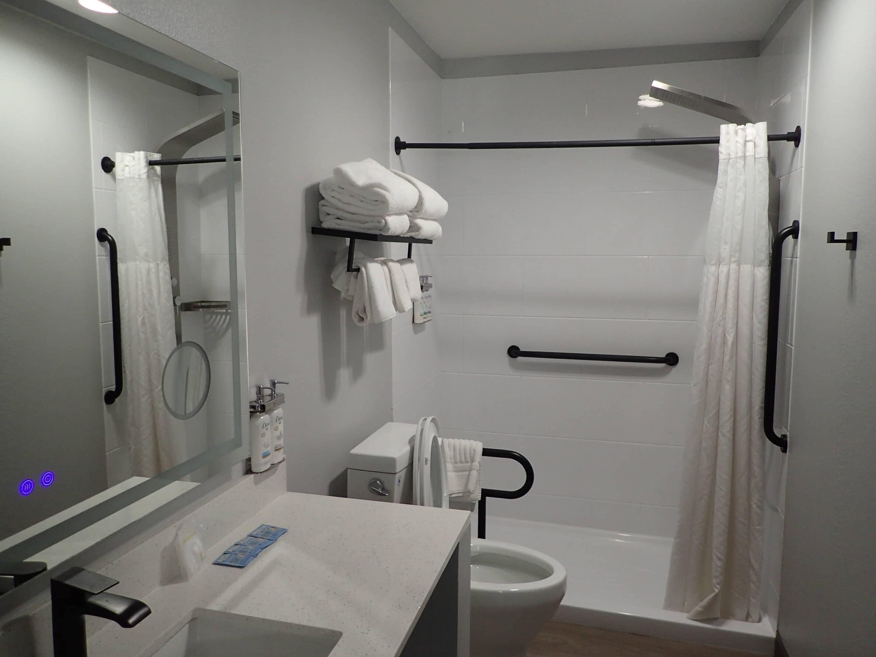 Suite, varias camas, accesible para personas con discapacidad, no fumadores (Efficiency) | 1 dormitorio, edredones de plumas, wifi gratis y ropa de cama