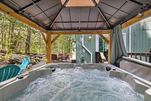 Green Cabin | Dog-Friendly Hot Tub & Sauna Retreat