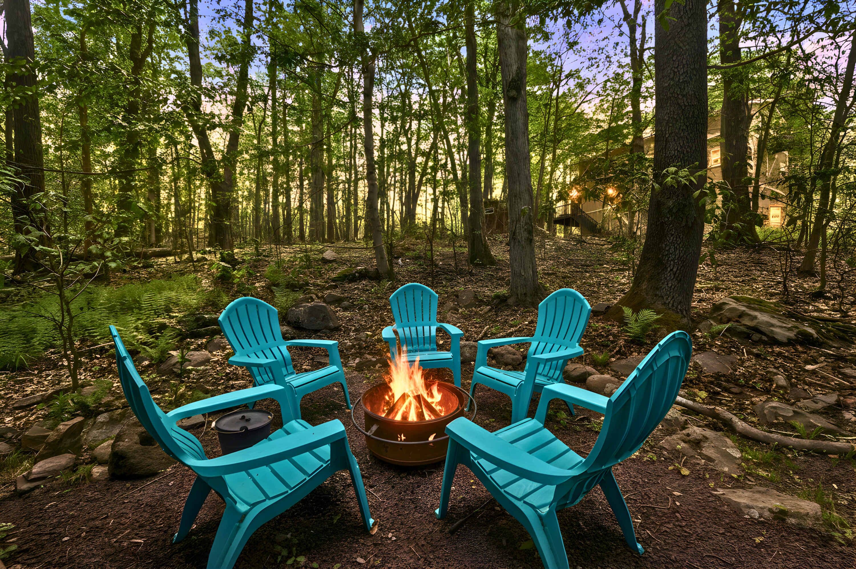 Overnatningsstedets område