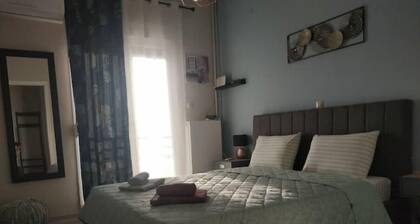 Athens view apartment near metro station Ag.Marina