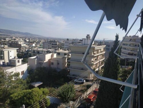 Athens view apartment near metro station Ag.Marina