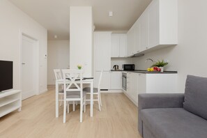 Apartment, 2 Bedrooms, Balcony | In-room dining - Lopianowa Apartment Warsaw by Renters (Warsaw)