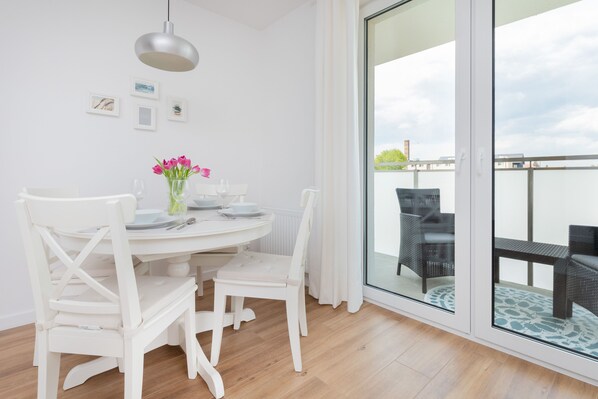 Apartment, 1 Bedroom, Balcony | In-room dining - Morska Bryza Apartment by Renters (Puck)