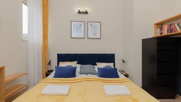 Apartment, 2 Bedrooms, Kitchen | 2 bedrooms, desk, bed sheets