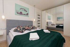 아파트, 침실 2개, 발코니 | 2 개의 침실, 무료 WiFi, 침대 시트