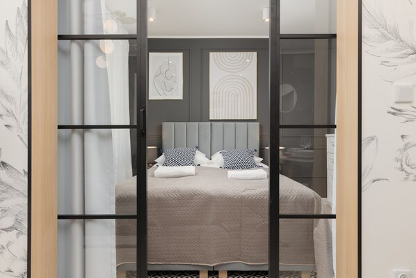 Appartamento, 2 camere da letto, balcone | 2 camere, Wi-Fi gratuito, lenzuola