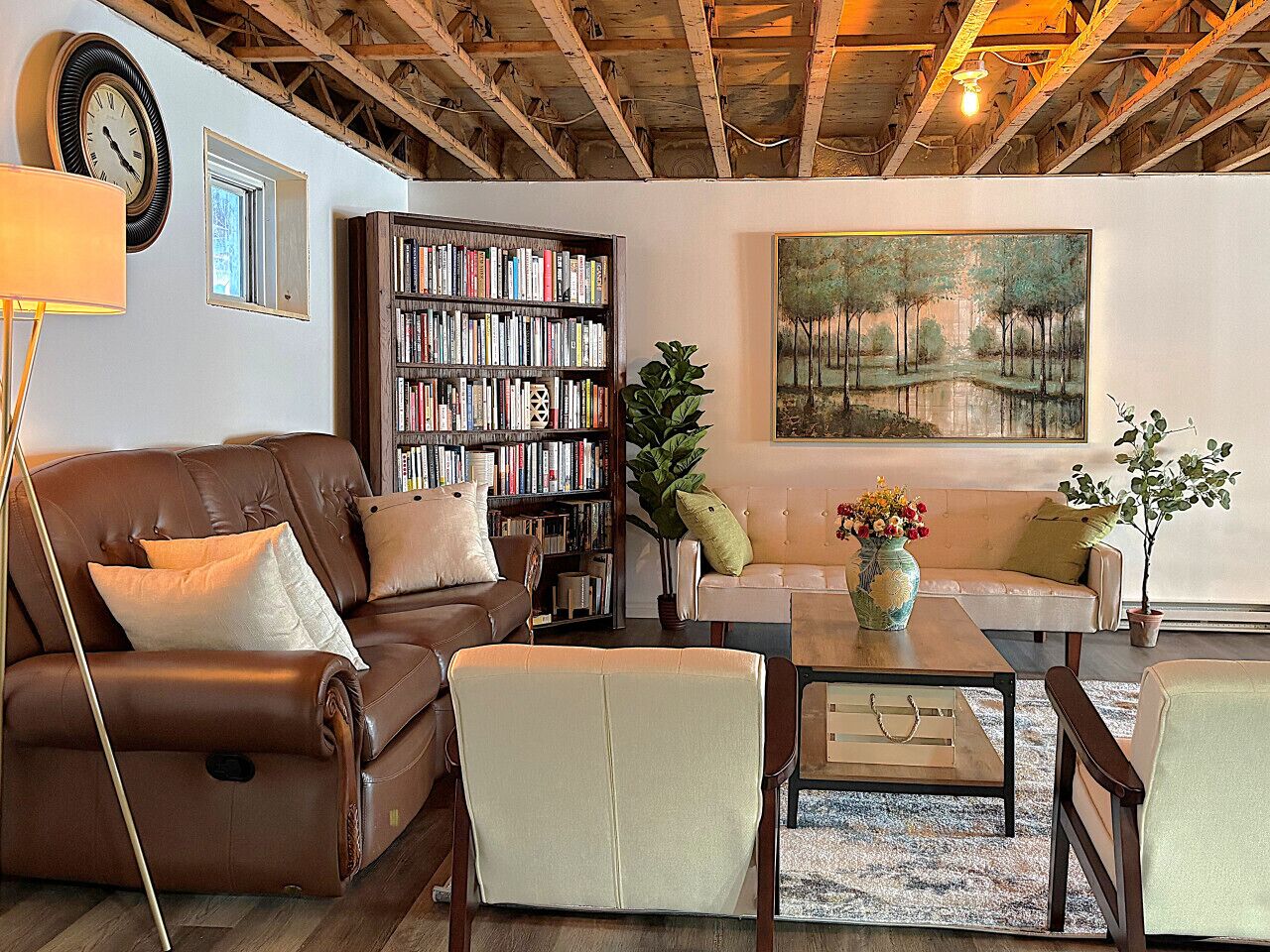 Smart TV, caminetto, monitor per computer, stampante